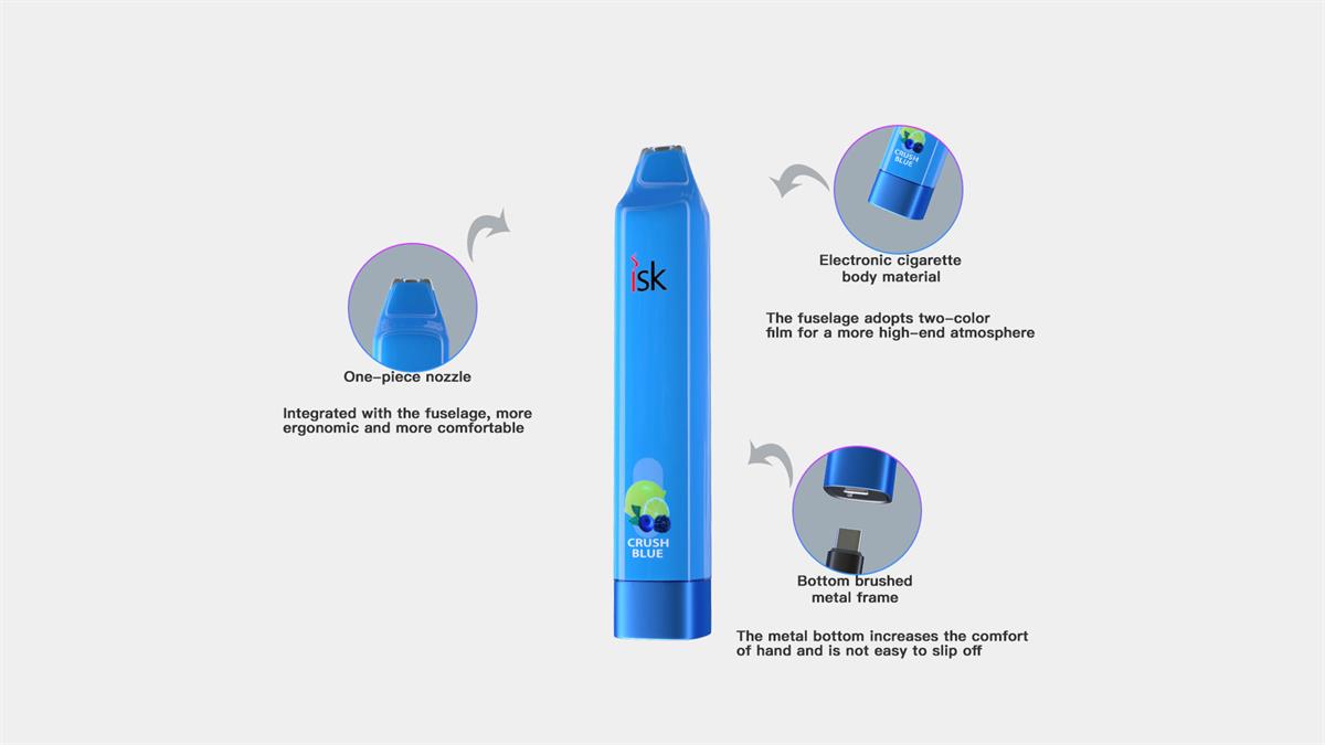 ISK013 พอตใช้แล้วทิ้ง 3000 พัฟ ปรับกระแสลมได้ ชาร์จใหม่ได้ Puffs Disposable POD Thailand