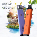 ISK041 บุหรี่ไฟฟ้าใช้แล้วทิ้ง 1500 พัฟ Puffs Disposable POD Thailand