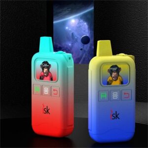 ISK055 พอตใช้แล้วทิ้ง 10000 Puffs พร้อมแบตเตอรีแบบชาร์จไฟได้ 20ml Disposable Vape POD Thailand